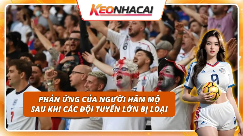 Dư luận sôi nổi của fan bóng đá về việc các đội tuyển lớn dừng bước