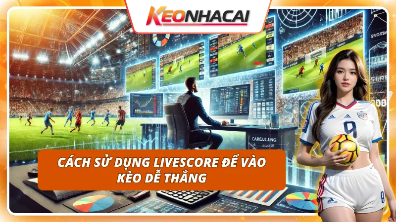 Tận dụng live score để nắm bắt diễn biến trận và ra kèo chuẩn