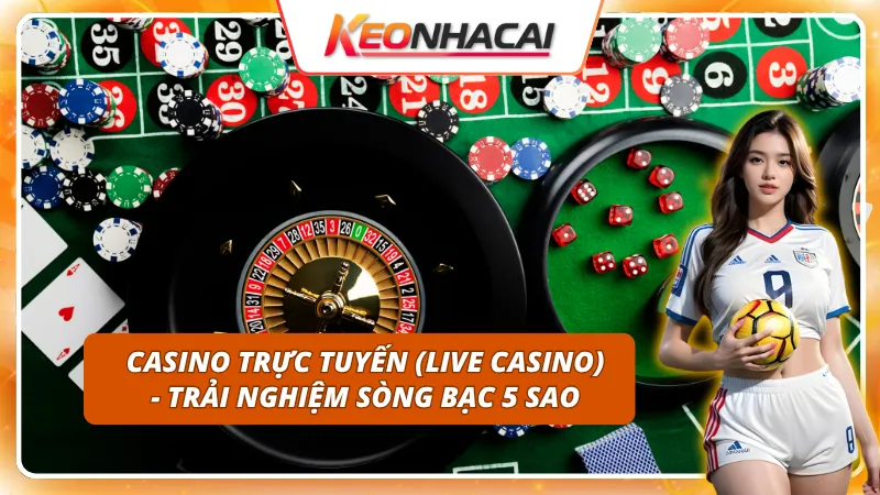 Kho game đa dạng - Live Casino của MAY88