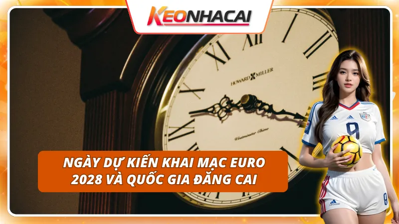 Tìm hiểu dự kiến ngày khai mạc EURO 2028 cùng kèo nhà cái